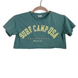 Zara Surf Camp USA Crop Tee- Size 7Y (see notes)