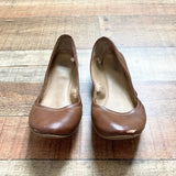Mossimo Brown Round Toe Mary Janes- Size 8 (see notes)