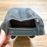 Kbethos Vintage Distressed Gray Football Mesh Back Adjustable Hat NWT- One Size Fits Most