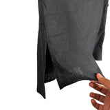 O.p.t Black Louise Linen Two Piece Pant Set NWT- Size 2 (no belt included, sold out online)