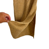 Showpo Caramel Alaina Midi Sleeveless Sweater Dress  with Slit NWT - Size US 4 (sold out online)