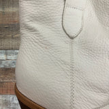 Marc Fisher Cream Leather Booties- Size 8.5 (see notes)