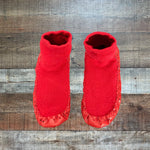 Hanna Andersson Red Slipper Socks- Size 1-3 Youth