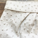 Lauren Merkin Cream Leather Clutch (see notes)