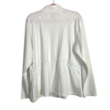 Tail White Elastic Lightweight Zip Up Jacket- Size XXL