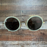 Wildfox Round Sunglasses with Black Case