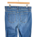 Spanx Medium Wash Flare Jeans- Size XL (Inseam 33.5”)