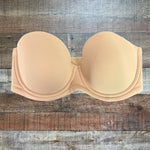 Wacoal Tan Underwire Strapless Bra- Size 36DD
