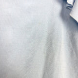 No Brand Blue Ribbed Ruffle Strap Bodysuit- Size XL (see notes)