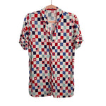 Dream Big Little Co Patriotic Checker Pajama Set - Size M