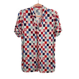 Dream Big Little Co Patriotic Checker Pajama Set - Size M