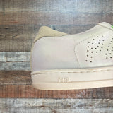 P448 Camo Iridescent Green Sparkle Lace Sneakers - Size 37 (See Notes)