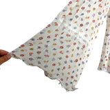 See By Chloe White Multicolor Neck Tie Blouse with Cami - Size 34