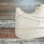 Nike Air Force 1 Leather Embroidered Floral Sneakers- Size 6 (see notes)