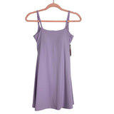VertVie Purple with Built in Padded Bra Tennis Dress and Biker Shorts Set NWT- Size S (sold as a set)