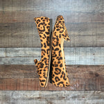 Musshoe Leopard Knot Flat Shoes- Size 7.5 (NEW)