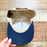 Otto Tan and Navy Godspeed Adjustable Hat- One Size Fits Most