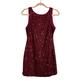 Le Lis Crimson Sequin Dress NWT - Size S