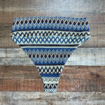 Beach Riot Blue Patterned Swim Bottom NWOT - Size M (We Have Matching Top!)