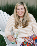 Sail to Sable Tan/White Striped Sweater- Size XXL (sold out online)