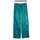 Jo + Jax Green Be Free Cargo Pants NWT- Size S (Inseam 31")
