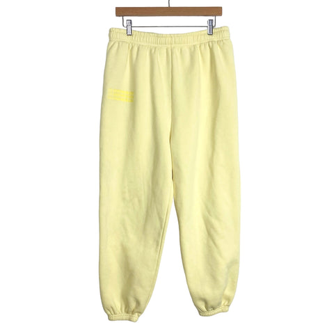 Ole Henriksen Yellow Sweatpants- Size XL (see notes, we have matching sweatshirt)