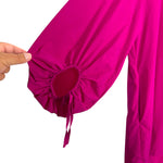 Davi & Dani Magenta Shirt Dress - Size M