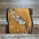 Marc Fisher Leather Sheep Fur Lined Boots- Size 8.5 (LIKE NEW)