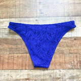 Aerie Blue Crochet Bikini Bottoms- Size S (we have matching top)