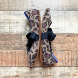 Rothy's Animal Print Ballet Tie Flats- Size 7 (GREAT CONDITION)