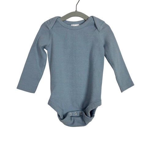 Hanna Anderson Blue Onesie + Pants Set - Size 12-18M