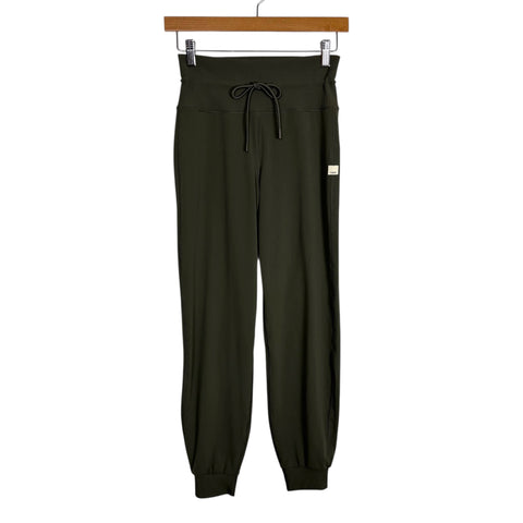 Vuori Army Green Drawstring Waist Joggers - Size XS (Inseam 25")