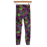 Lululemon Neon Multi-Color Floral Print High Rise Leggings- Size 4 (Inseam 25”)