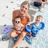 No Brand Neon Orange Textured Bikini Bottoms- Size L (we have matching top)