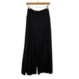 Few Moda x Carly A. Riordan Black Front Open Pleated Wide Leg Pants NWT- Size 0
