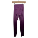 Lululemon Purple Ombre High Waisted Leggings - Size 2 (Inseam 26")
