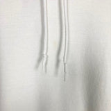 Gildan White Gym Girl Pullover Hooded Sweatshirt- Size XL (see notes)