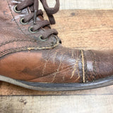 Steve Madden Brown Lace Up Boots- Size 8.5 (see notes)