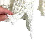 POL Ivory Open Knit Bell Sleeve Top- Size S (sold out online)