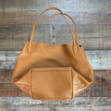 Madewell Brown Magnetic Closure Cow Leather Bag (see notes)