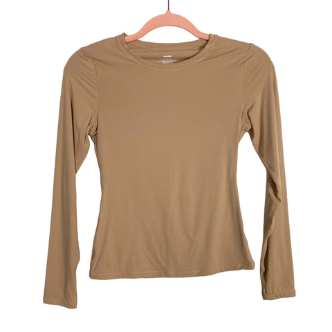 Suuksess Tan Long Sleeve Tee- Size M