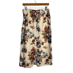 Abercrombie & Fitch Cream Printed Linen Blend Skirt- Size S (see notes, we have matching top)