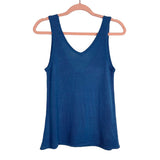 Ekouaer Blue Knit Short Set- Size S (sold as set)