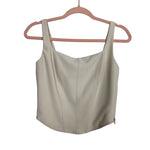 Abercrombie & Fitch Tan Fitted Tank Top - Size S