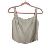 Abercrombie & Fitch Tan Fitted Tank Top - Size S