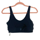 Free People Movement Black with Back Cut Out Sports Bra- Size XS