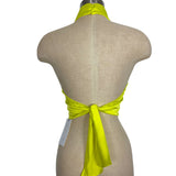Vici x Summer of Diane Neon Halter Back Tie Top NWT- Size S