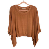 We the Free Burnt Orange Cropped Top- Size M