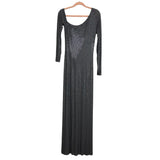 Meshki Marcia Diamante Long Sleeve Rhinestone Maxi Dress NWT- Size L (sold out online)