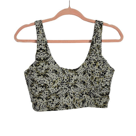 Varley Printed Sports Bra - Size L